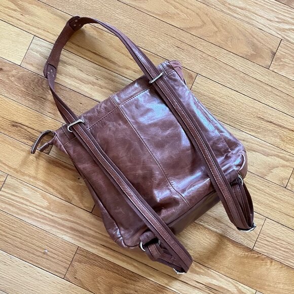Leather Backpack by The Sak